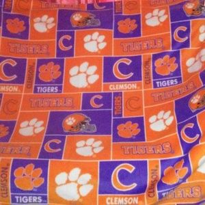 Clemson Thick Throw Blanket